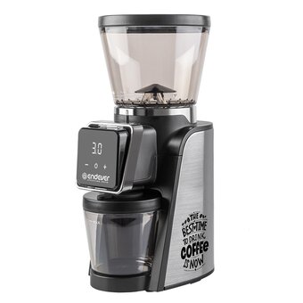  Кофемолка ENDEVER Costa-1063 стальной/черный 