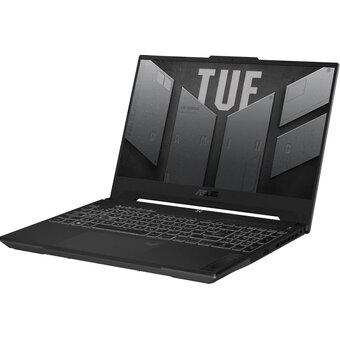  Ноутбук ASUS FA507NVR-LP045W (90NR0JK5-M003J0) 15.6"/FHD/IPS/250N/144Hz/Ryzen 7 7435HS/16GB/SSD512GB/RTX 4060 8GB/Backlit/Win11Home/Mecha Gray 