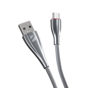  USB кабель Deppa 72286 Ceramic USB-Micro USB Grey (1м) 