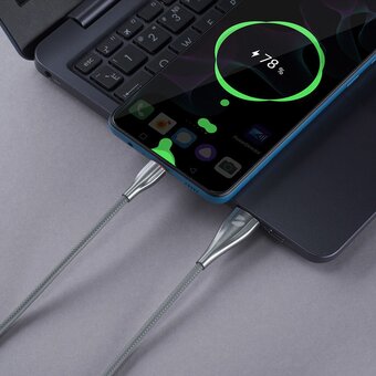  USB кабель Deppa 72286 Ceramic USB-Micro USB Grey (1м) 