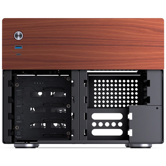  Корпус JONSBO N4 Black без БП, mini-ITX, SFX, черный 
