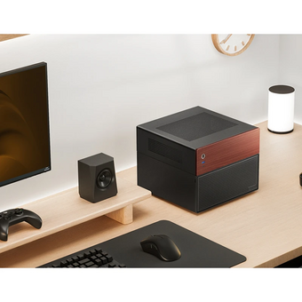  Корпус JONSBO N4 Black без БП, mini-ITX, SFX, черный 
