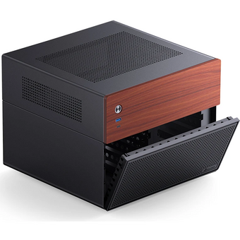  Корпус JONSBO N4 Black без БП, mini-ITX, SFX, черный 