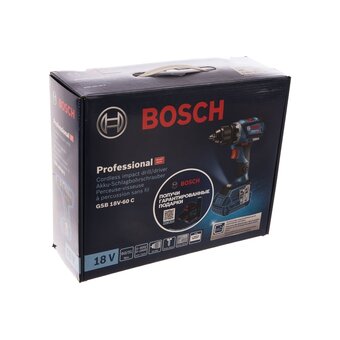  Дрель-шуруповерт Bosch GSB 18V-60 C (06019G2102) 