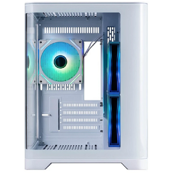  Корпус 1STPLAYER Uview UV5 ARGB White (UV5-WH-2FC7R-W-1FC7-W) / mATX / 3x120mm ARGB fans 