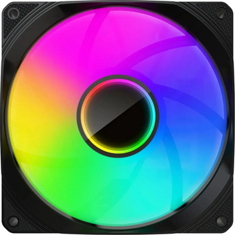  Вентилятор Bloody BD-CF120ARGB1 ARGB (BD-CF120ARGB1-BK) 120х120x25 черный 4-pin 26дБ (упак. 1шт) Ret 