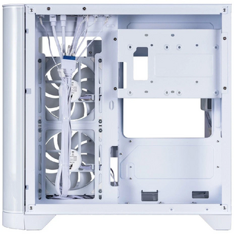  Корпус 1STPLAYER Uview UV5 ARGB White (UV5-WH-2FC7R-W-1FC7-W) / mATX / 3x120mm ARGB fans 