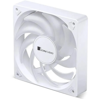  Вентилятор JONSBO SL-120CW 120х120х25мм (Dynamic Multi-Color LED, 1500об/мин, белый) Retail 