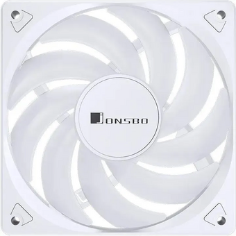  Вентилятор JONSBO SL-120CW 120х120х25мм (Dynamic Multi-Color LED, 1500об/мин, белый) Retail 