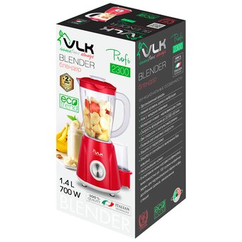  Блендер VLK Profi 2300 красный/белый 