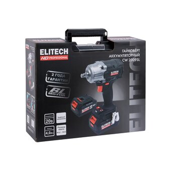  Гайковерт аккумуляторный ELITECH CW 2009SL (E2201.059.02) 