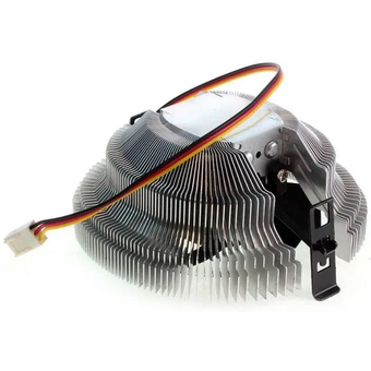  Кулер CROWN CM-80 v2 (CM000003693) (Для Intel + 1700 и AMD, TDP до 65 Ватт, коннектор 3 pin, Низкая посадка радиатора , Гидродинамический подшипник) 