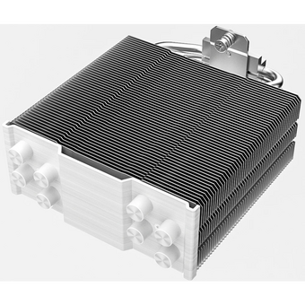  Кулер ID-COOLING SE-214-XT ZF White LGA1700/1200/115X/AM5/AM4 (TDP 180W, PWM, 4 тепл.трубки прямого контакта, Fan 120mm, Addressable RGB LED) 