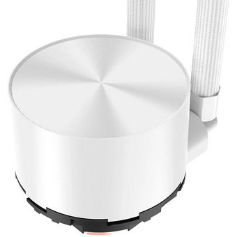  СВО ID-COOLING FX240 Pro White LGA20XX/1700/1200/115X/AM4/AM5 (TDP 300W, Black Fan and Pump, PWM, Dual Fan 120mm, бел) 