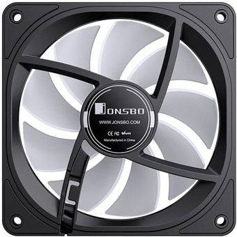  Вентилятор JONSBO FR-606BR 120х120х25мм Reverse (PWM, ARGB LED, 800-1500об/мин, черный) Retail 