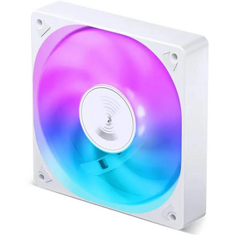  Вентилятор JONSBO SL-120CW 120х120х25мм (Dynamic Multi-Color LED, 1500об/мин, белый) Retail 