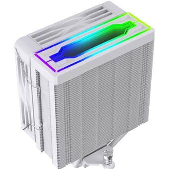  Кулер Bloody BD-AC205-ARGB1 ARGB (BD-AC205-ARGB1-WH) Soc-AM5/AM4/1200/1700/1851 белый 4-pin 14-26dB Al+Cu LCD 205W 513gr Ret 