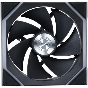  Вентилятор Lian Li UNI Fan SL Wireless 120 Reverse Blade (G99.12RSL1W1B.R0) / 12RSL1W1B Black / 120x124,5x28мм (PWM, ARGB, 2000 об/мин (Max.), 31dBa) 