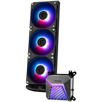  СВО MSI Mag CoreLiquid A15 360 (306-7ZW9A11-L80) 3 x ARGB Fan, ARGB Block 