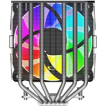  Кулер PentaWave Z06D LE SRB ARGB LGA115X/1200/1700/1851/AM4/AM5 (TDP 275W, 2*120mm PWM Fan, 6 тепловых трубок 6мм, медное основание) 