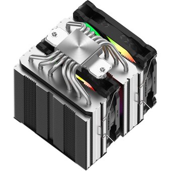  Кулер PentaWave Z06D LE SRB ARGB LGA115X/1200/1700/1851/AM4/AM5 (TDP 275W, 2*120mm PWM Fan, 6 тепловых трубок 6мм, медное основание) 