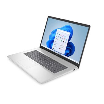  Ноутбук HP 17-cp3005dx (A9FY8UA#ABA) 17.3" AMD Ryzen R5-7430U 8/512GB W11H natural silver 
