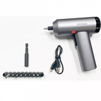  Шуруповерт UGREEN UT118 (15712) Electric Screwdriver Set Gray 