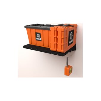  Полка для хранения EMBODIMENT EMB-TB-SH-400x300-B черная 