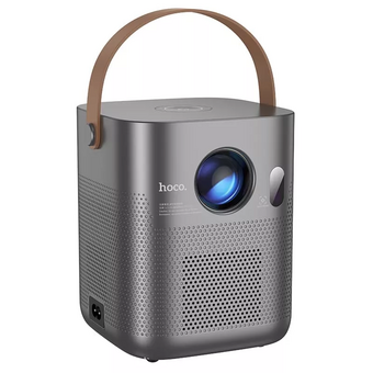  Проектор HOCO DT4 Smart full autofocus projector 720P Android version металлический серый 