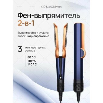  Выпрямитель для волос SenCiciMen X10 EU Blue 