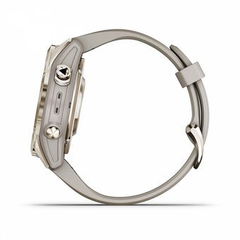  Smart-часы Garmin Fenix 7S Pro Sapphire Solar (010-02776-15) 42mm мягкое золото/песок 