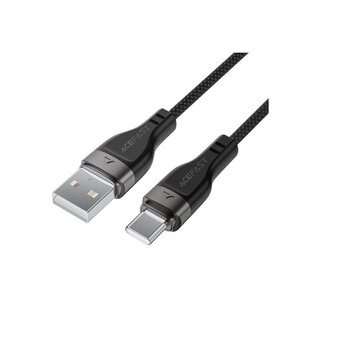 Кабель ACEFAST AF-C11-04-BK USB-A To USB-C Magnetic Charging Data Cable 1,2m Black 