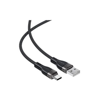  Кабель ACEFAST AF-C11-04-BK USB-A To USB-C Magnetic Charging Data Cable 1,2m Black 