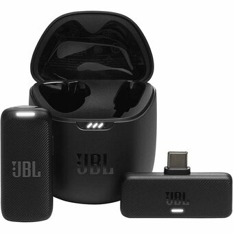  Беспроводной микрофон JBL Quantum Stream JBLSTRMWLUSBCBLK 