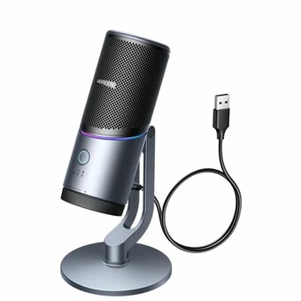  Микрофон UGREEN CM769 (35629) Desktop USB Microphone with RGB Lights Gray 