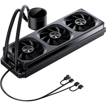  СВО JONSBO TH-360 Black LGA 1700/1200/115X/AM5/AM4 (TDP 300W, ARGB Fan and Pump, PWM, Triple Fan 120mm) Ret 
