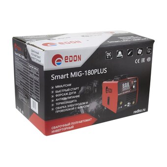  Сварочный аппарат Edon Smart MIG-180Plus (24931) 