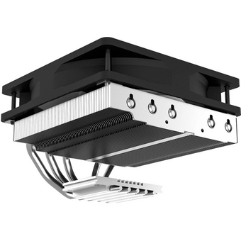  Кулер ID-COOLING IS-50 Max RGB V3 LGA1700/1200/115X/AM5/AM4 низкопрофильный высота 77mm (TDP 130W, PWM, 5 тепл.трубок, RGB FAN 120mm) BOX 