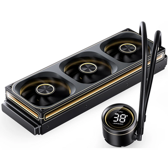  СВО JONSBO TH-360 Black LGA 1700/1200/115X/AM5/AM4 (TDP 300W, ARGB Fan and Pump, PWM, Triple Fan 120mm) Ret 