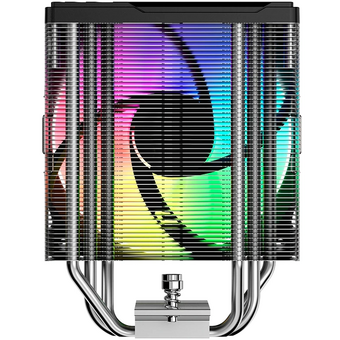  Кулер PentaWave PC-Z03E SRB ARGB V2 LGA115X/1200/1700/1851/AM4/AM5 (TDP 205W, 1*120mm ARGB PWM Fan, 3 тепловые трубки 6мм, 600-1750RPM) 
