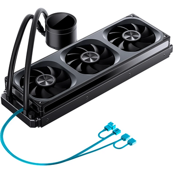  СВО JONSBO TH-360 Black LGA 1700/1200/115X/AM5/AM4 (TDP 300W, ARGB Fan and Pump, PWM, Triple Fan 120mm) Ret 