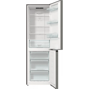  Холодильник Gorenje NRKE62XL серебристый металлик 