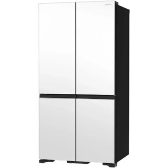  Холодильник Hitachi R-WB720PUC1 GPW белый стекло 