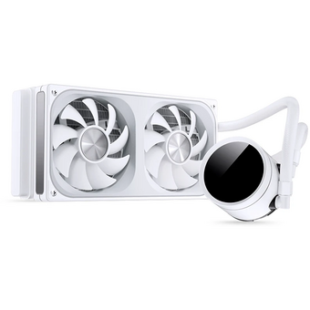  СВО JONSBO TH-240 White LGA 1700/1200/115X/AM5/AM4 (TDP 260W, ARGB Fan and Pump, PWM, Dual Fan 120mm, белый) Ret 