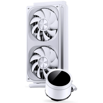  СВО JONSBO TH-240 White LGA 1700/1200/115X/AM5/AM4 (TDP 260W, ARGB Fan and Pump, PWM, Dual Fan 120mm, белый) Ret 
