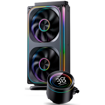  СВО JONSBO TH-240 Black LGA 1700/1200/115X/AM5/AM4 (TDP 260W, ARGB Fan and Pump, PWM, Dual Fan 120mm) Ret 