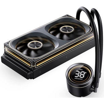  СВО JONSBO TH-240 Black LGA 1700/1200/115X/AM5/AM4 (TDP 260W, ARGB Fan and Pump, PWM, Dual Fan 120mm) Ret 