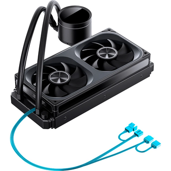  СВО JONSBO TH-240 Black LGA 1700/1200/115X/AM5/AM4 (TDP 260W, ARGB Fan and Pump, PWM, Dual Fan 120mm) Ret 