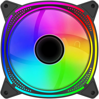  Вентилятор Bloody BD-CF120ARGB6 ARGB (BD-CF120ARGB6-BK) 120х120x25 черный 4-pin 26дБ (упак. 1шт) Ret 