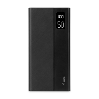  Внешний аккумулятор TTEC 2BB197S ReCharger Mega LCD 50000 mAh PD 20W Powerbank Black 